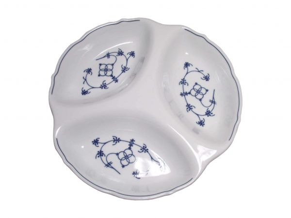 Kabarett 19 cm Winterling indischblau Porzellan